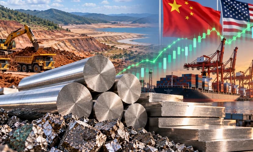 LME Nickel Rebounds as Indonesia Drought and China US Talks Lift Base Metals